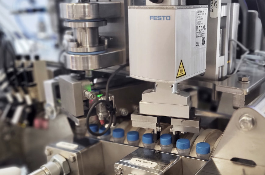 Festo and QM Systems collaborate to develop new automated mass testing system